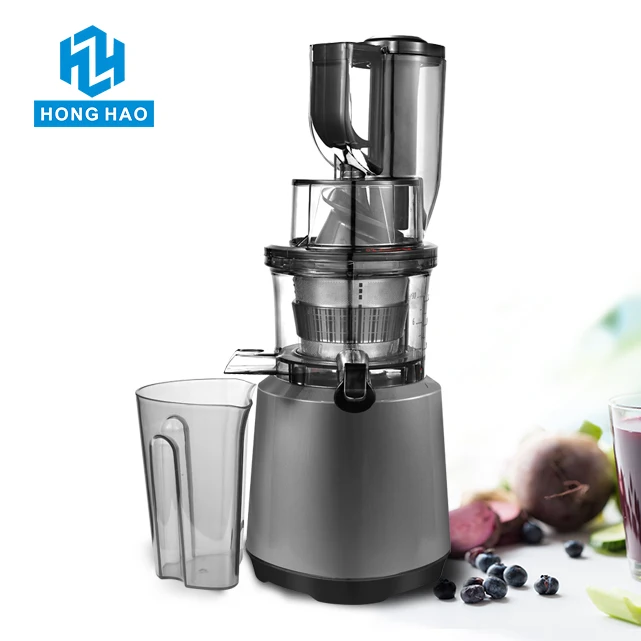 Professional Electric Oran Juicer Extractor Machine Slow Press Masticating Cold Press Reverse Function Fresh Juice