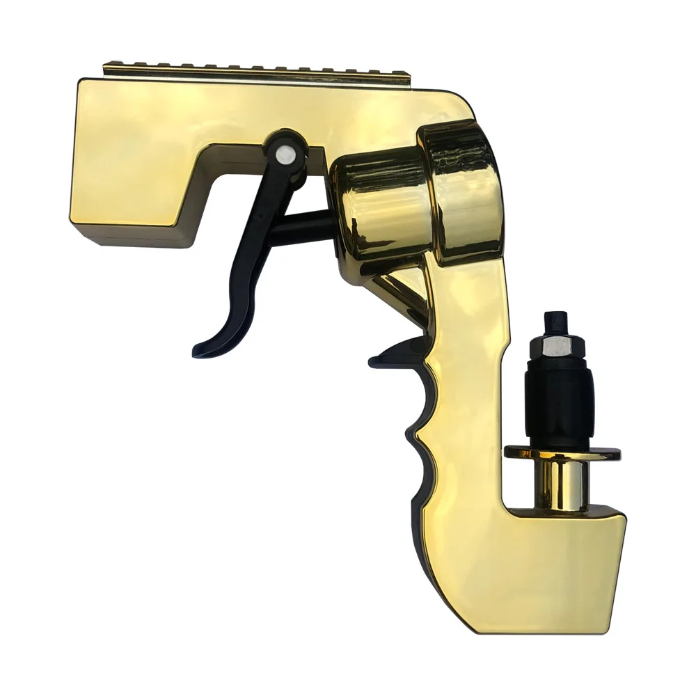Summer Hot Selling POM Bar Party Flirt Gun Champagne Wine Bottle Beer Dispenser Spray Gun, Top Quality Champagne Gun
