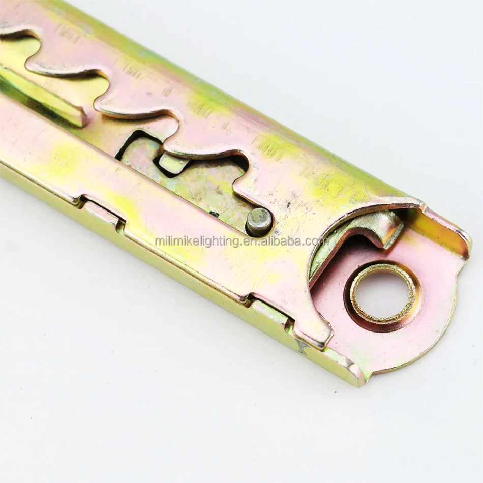 Reclining Sofa Pillow Seat Headrest Lift 7 Gears Connector Hinge Locking Hinges for Beauty Bed Headrest Hinge Sliding Table Rail