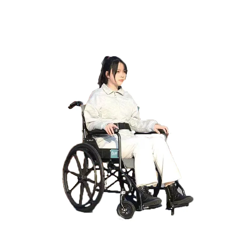 New High Quality Foldable Manual Wheelchair for Disabled Manufactur