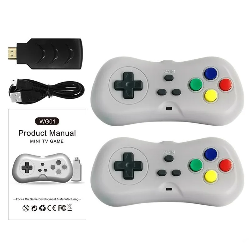 
Hot new video game console build in 638 classic games wireless high definition game console with 2 wireless controllers 