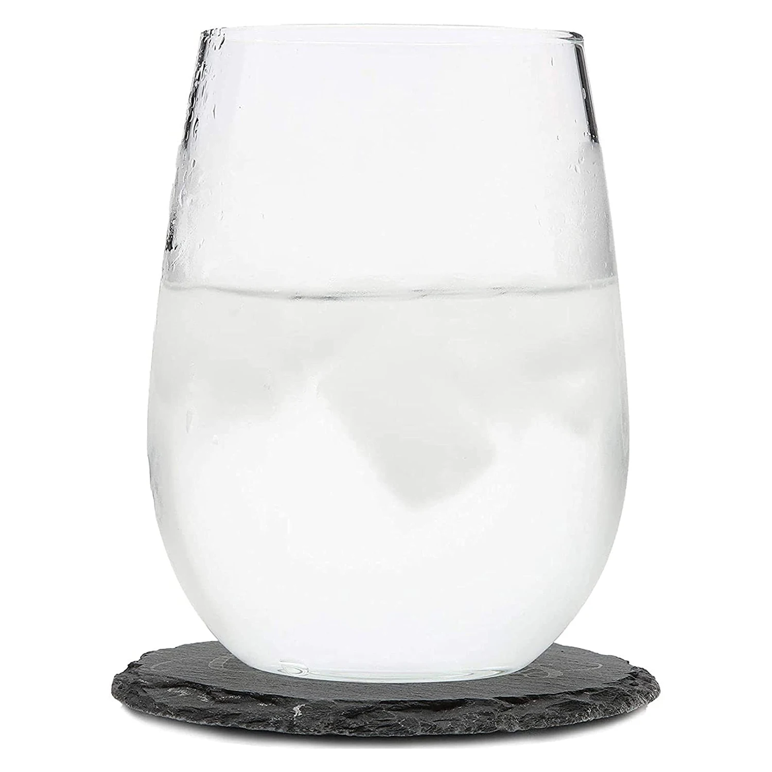 Natural Black Square Stone Slate Dishes Coaster Solid Sushi Steak Barbecue BBQ Plate Cheese Pizza Dessert Cake Fruit Dish Tray