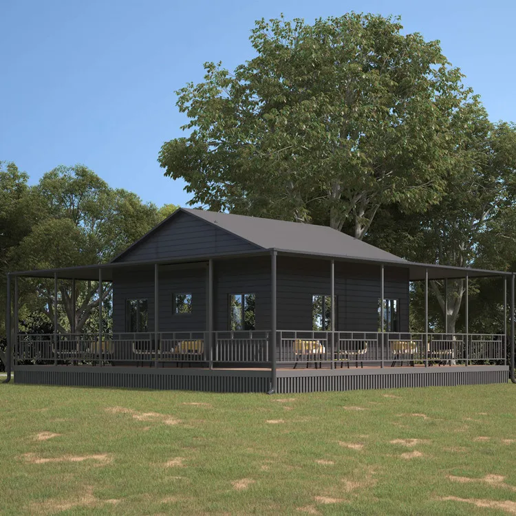 2024 Hot Sale Wholesale Australia Double Wing Expandable Container House Folding 20Ft Tiny Home Villa