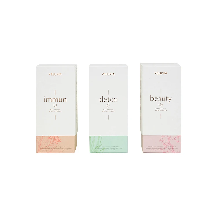 
Матовая ламинированная переработанная белая картонная коробка для упаковки квадратных чайных карточек 