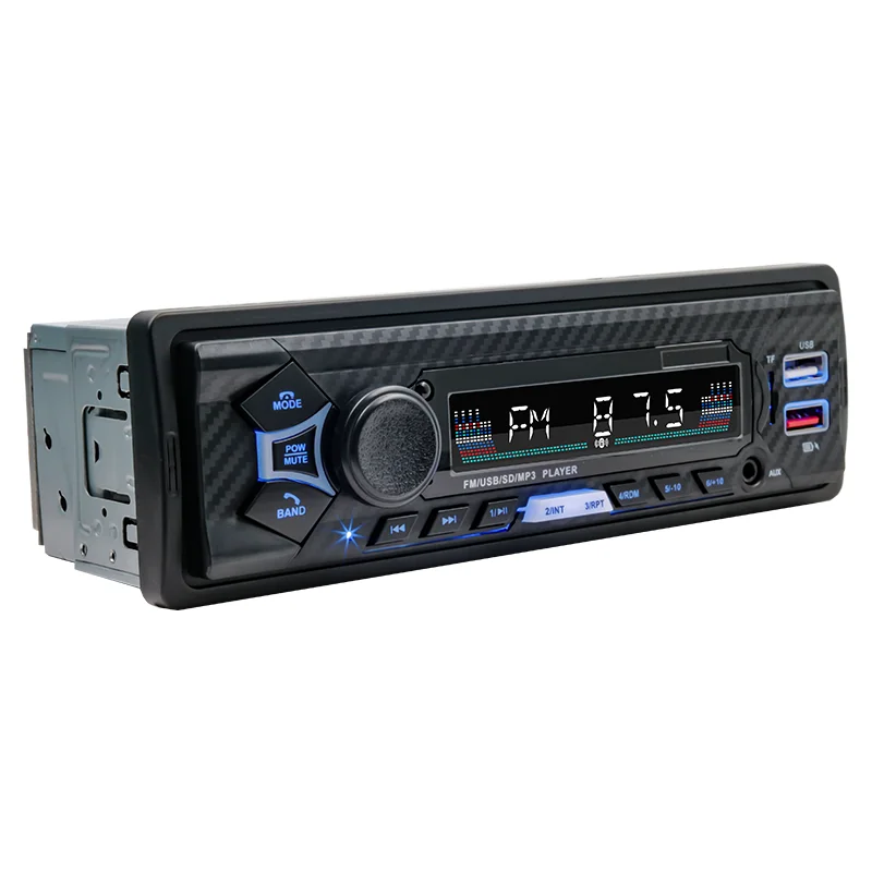 Factory supply Digital Media Receiver Blue tooth Car Stereo Din Usb Single Radio In-Dash Am/Fm Mp3 player