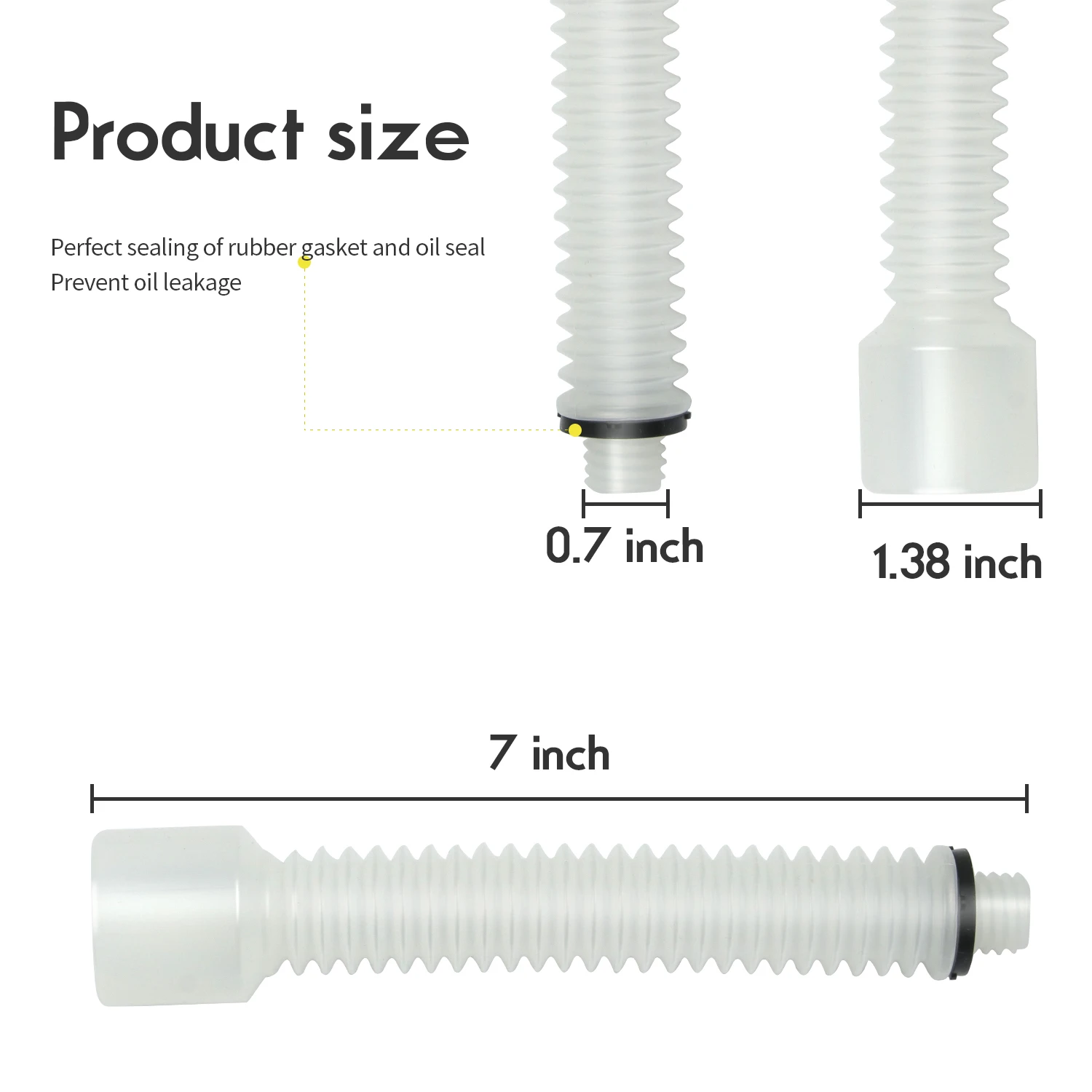 Portable Inverter Generator Accessories Oil Change Funnel Mess Free fits WEN Generator Wen Yamaha Westinghouse Generac Rainier