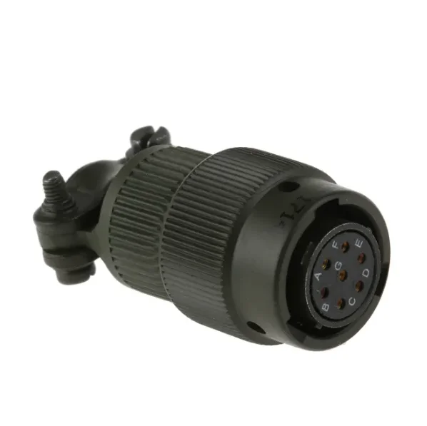 62 Гб 7 способ оптического кабеля крепление Стандарта MIL круговой разъем 62GB-16F10-07SN