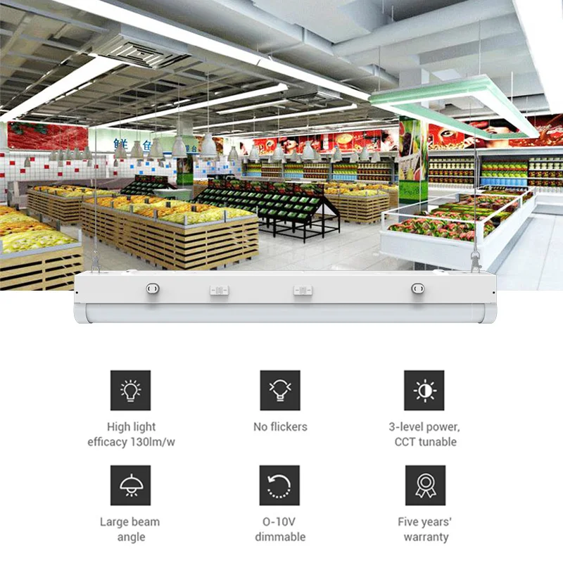 alite led linear pendant light 3000k 4000k 5000k shop lights for indoor illumination