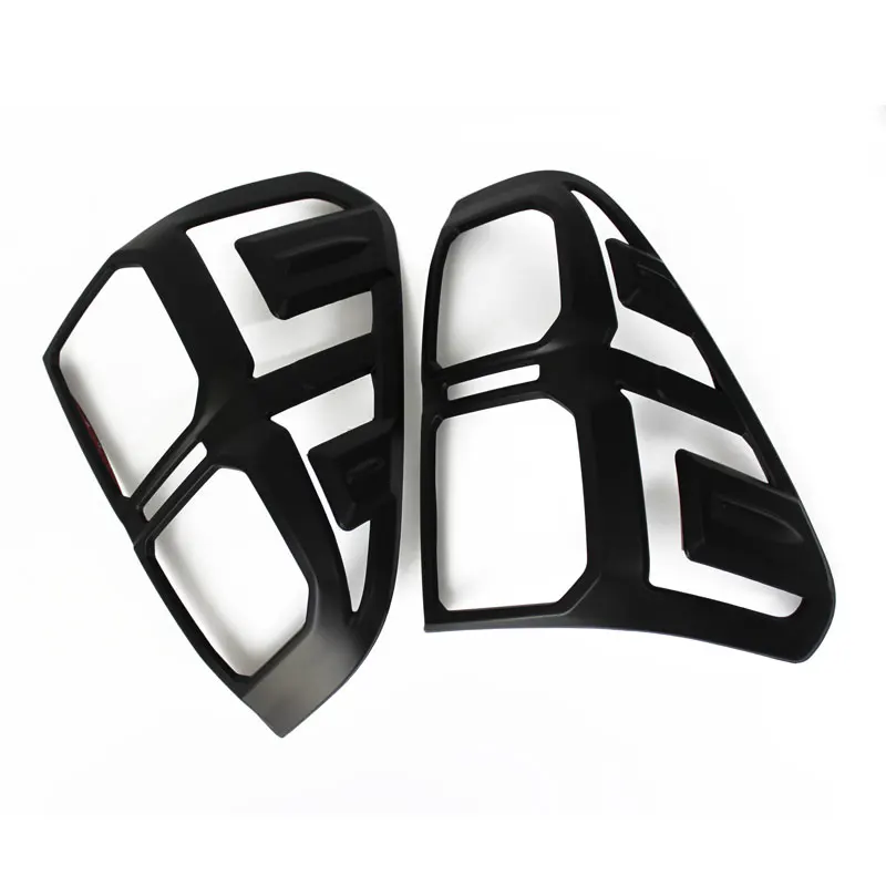 YCSUNZ Hilux Revo Black Tail light Cover ABS Plastic Tail Lamp Cover For Hilux  Revo 2016 Accessories