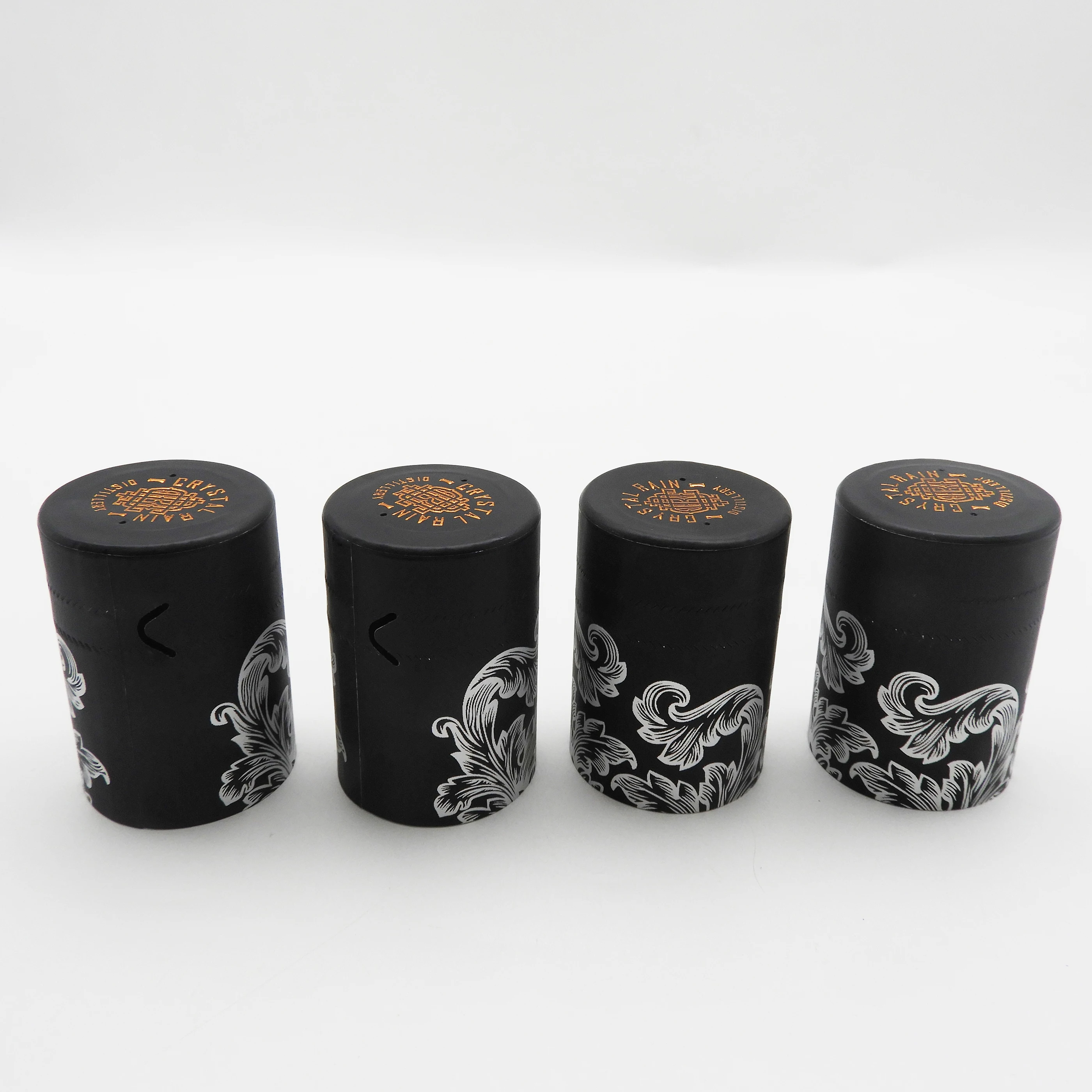 Custom Logo Aluminum Capsule Wine Heat Shrink Caps 30mm Wine Bottle Capsules