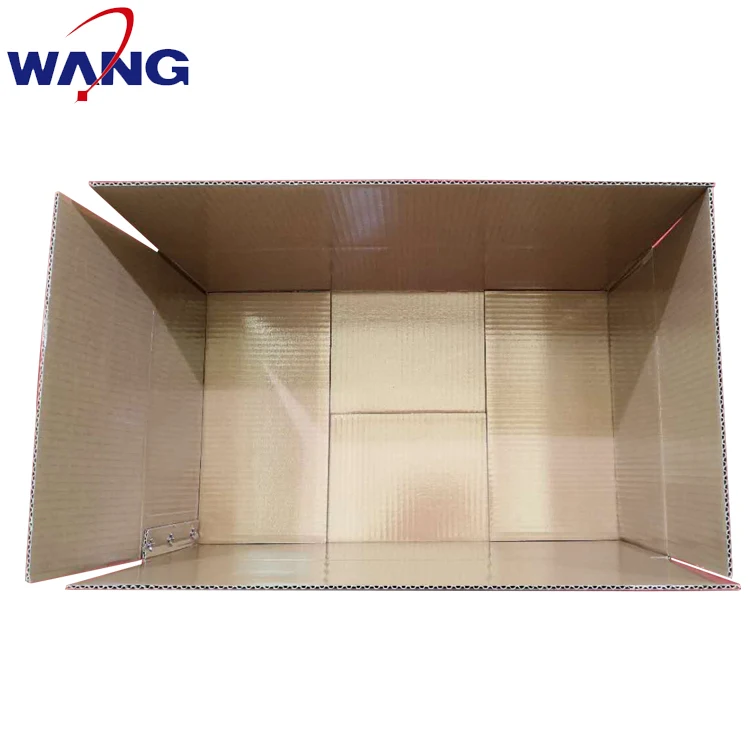 High quality Waterproof Lamination Customized Size big Carton Box Corrugated cardboard box coated with film