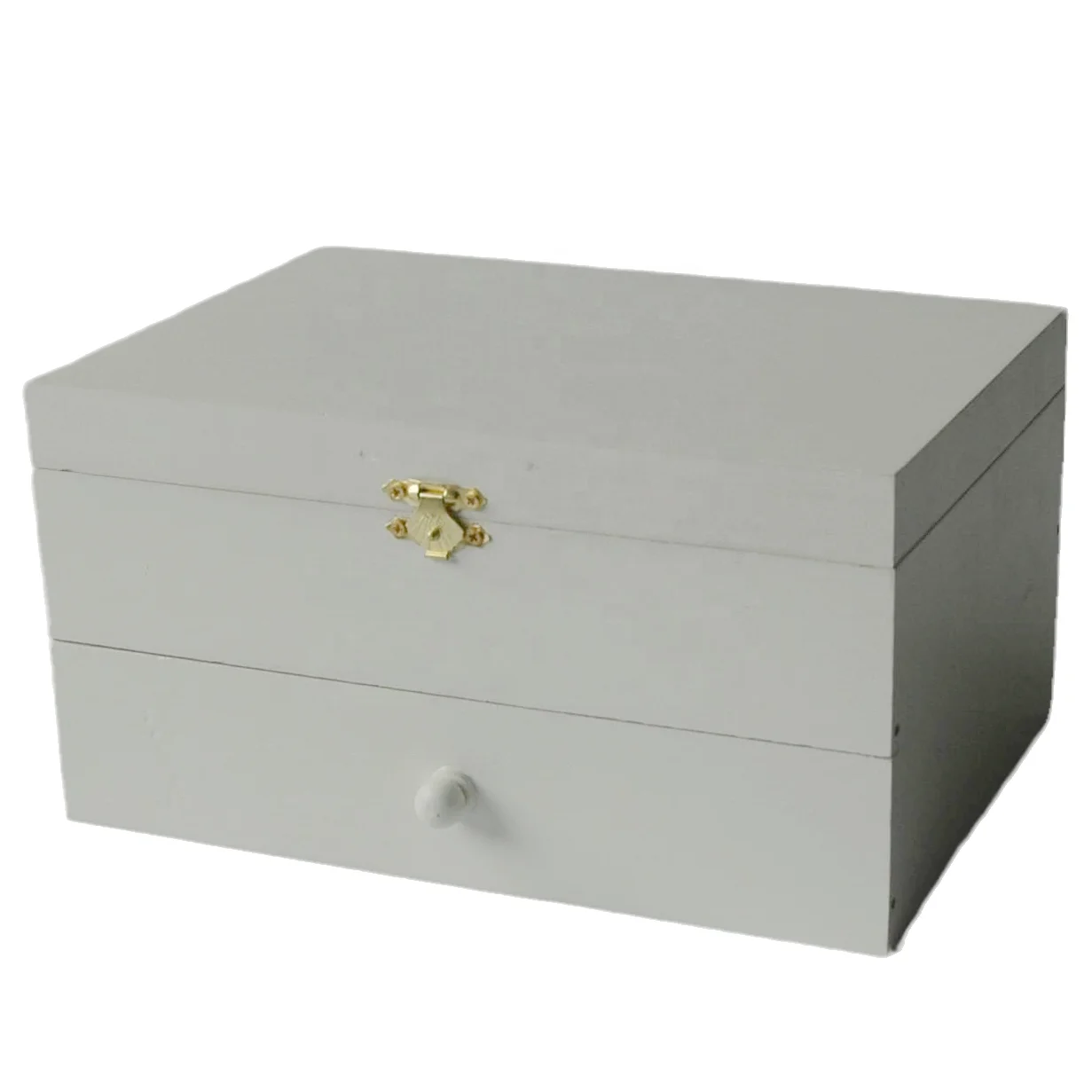 Wholesale Custom Gift Unfinished Engraving Wooden CD DVD Packaging Box