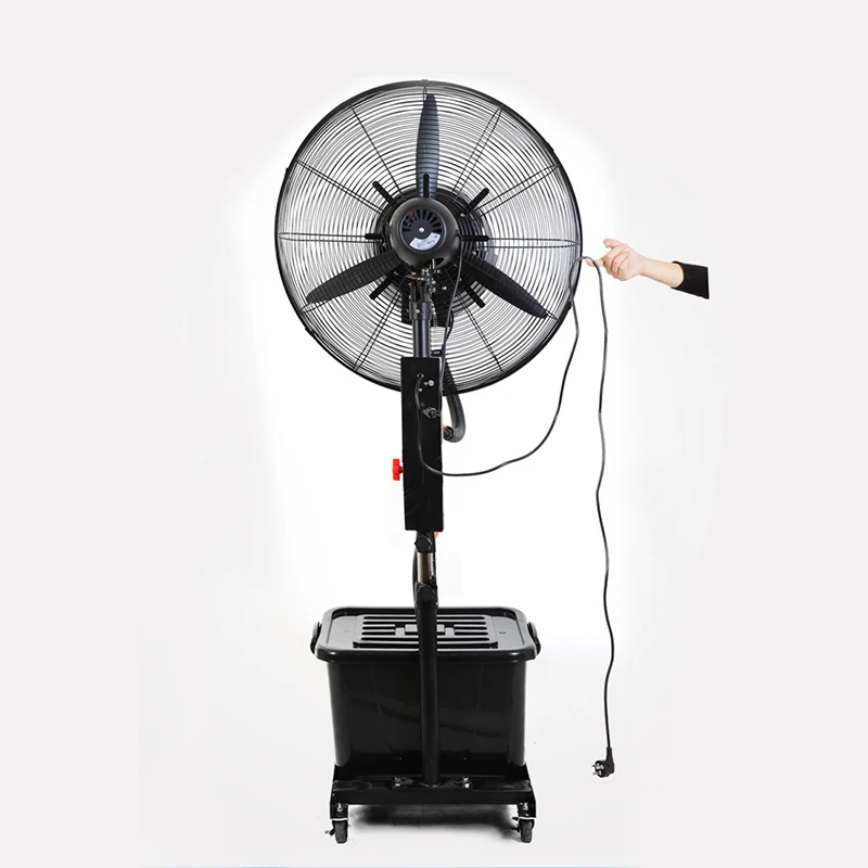 Cheap Price Cooling Centrifugal Mist Stand Fan With Remote Control