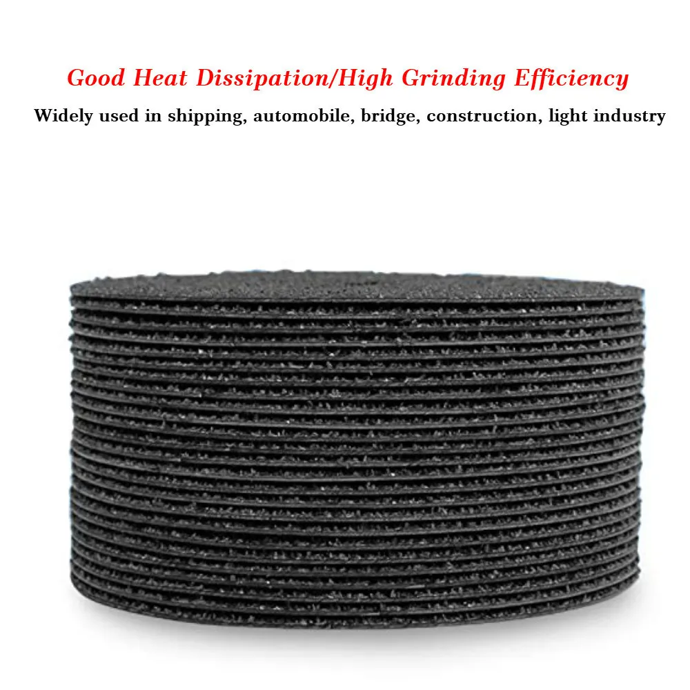 Black fiber disc High quality 115mm 125mm 180mm fiber disc Silicon Carbide fiber disc with round or cross hole for grinding