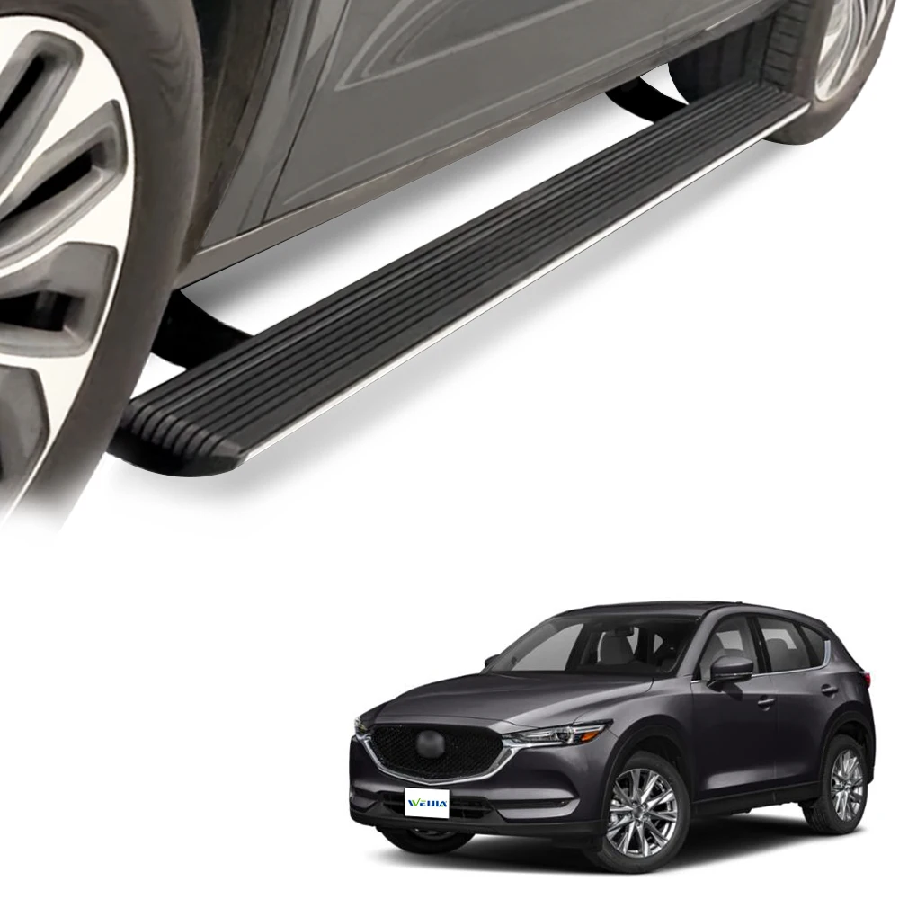 WEIJIA популярные электрические подножки для 17-23 Mazda CX-5 мощность алюминиевая панель из сплава специализированный размер шаговый производитель