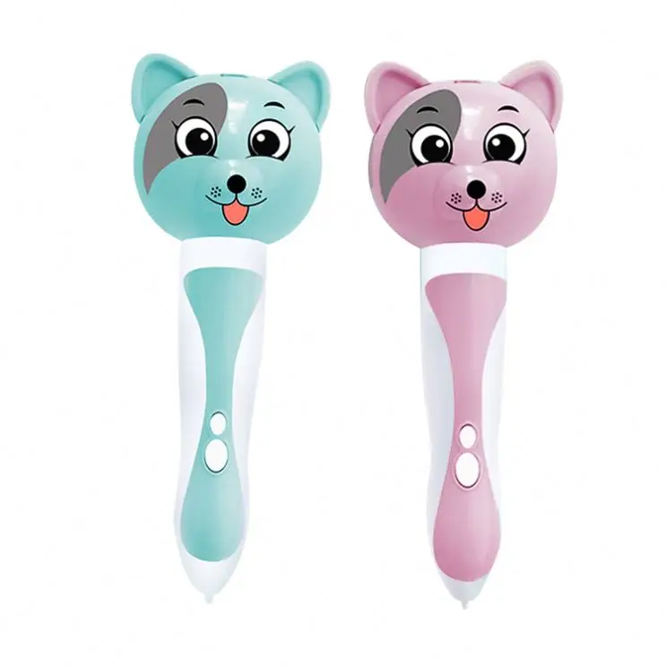 Newest Authentic Drawing Printing Battery Printer Led Smart Kids Printing Diy Kids Toys Christmas Gift Low Temp 3D Print Pen