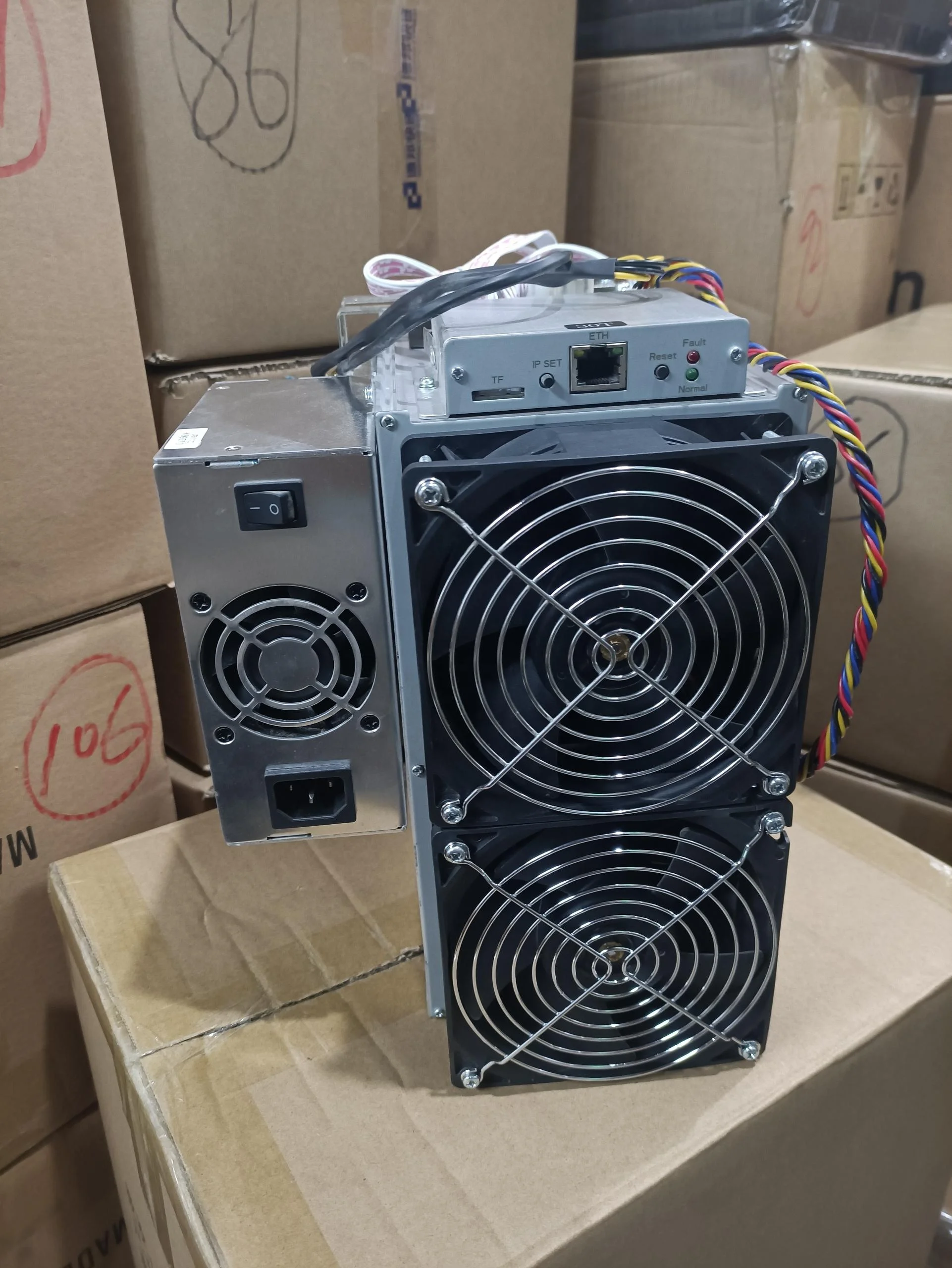 30% off Used New ASIC Miner Antminer L3+ S17 T17 S9 S19 Pro D7 L7 Innosilicon T2T 30th Avalon 1166 Pro Bitcoin Miner Mining Rig
