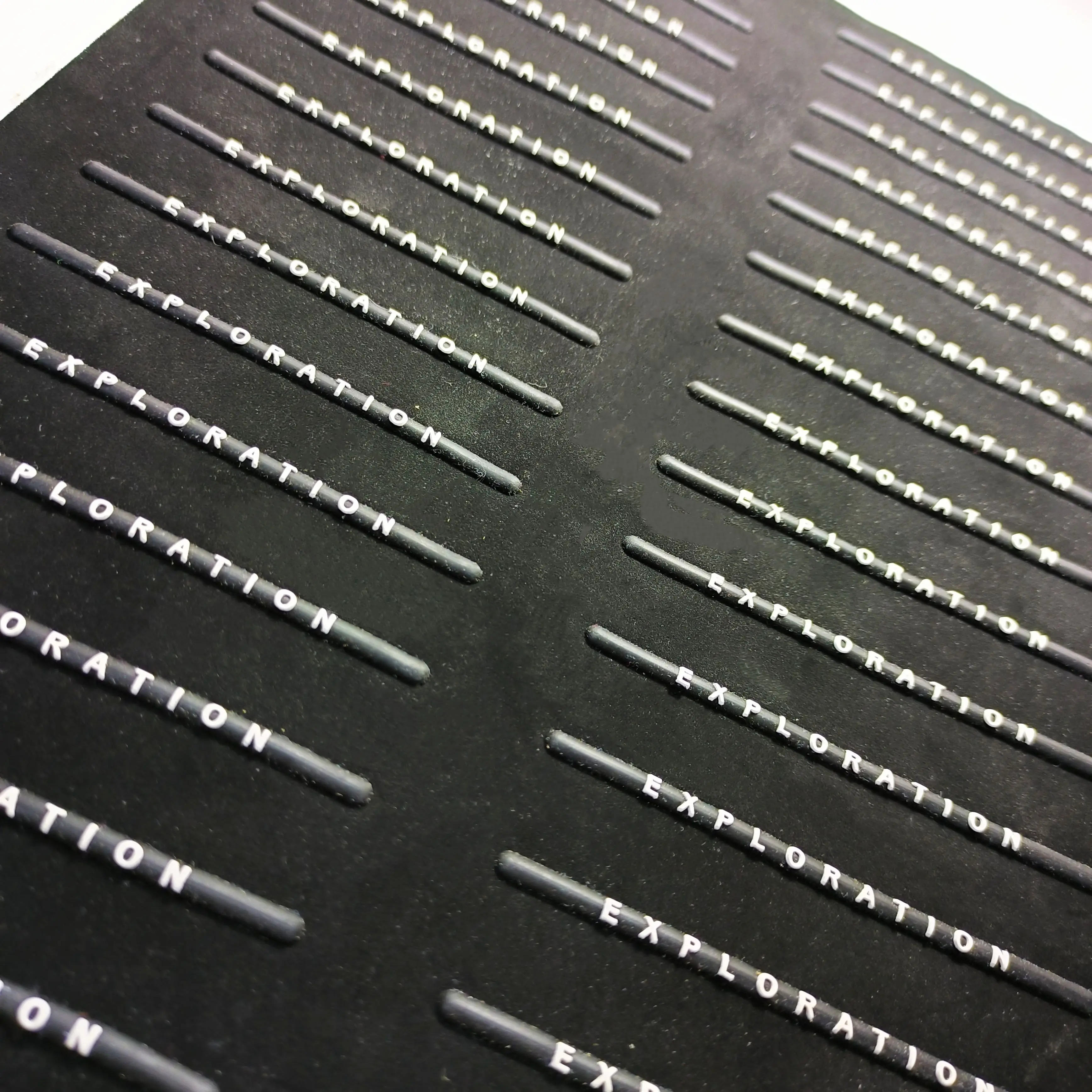 Any Color 3D Heat Transfer Silicone Label Patch Embossed Logo Custom Rubber For Clothing Hat Bag Garment Accessory Wholesale