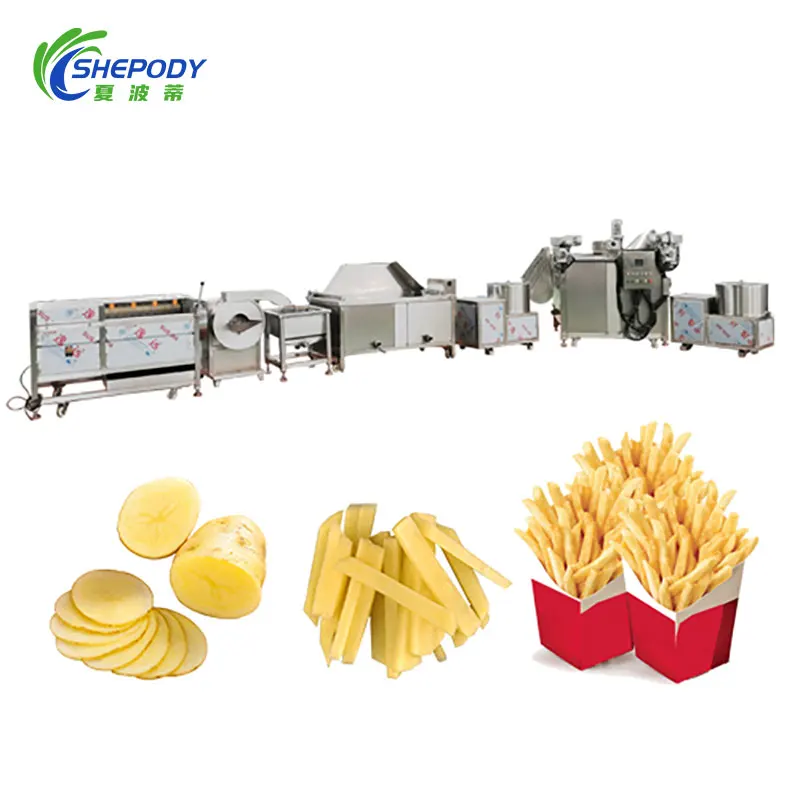 Shepdog High Safety Level Industrial Automatic Frozen Vegetable And Fruit Production Line Machinery