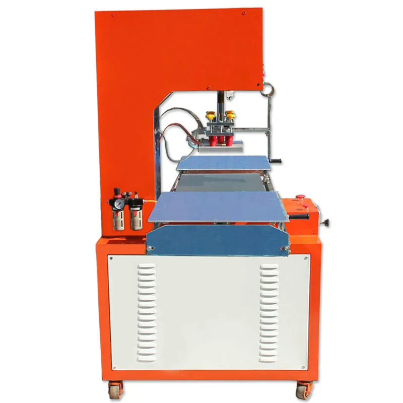 High Frequency Pvc Coated Leather Logo Trade Mark Embossing Machine