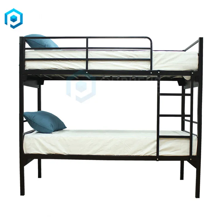 girls iron bed frame kids twin over twin mydal 3 level bunk bed