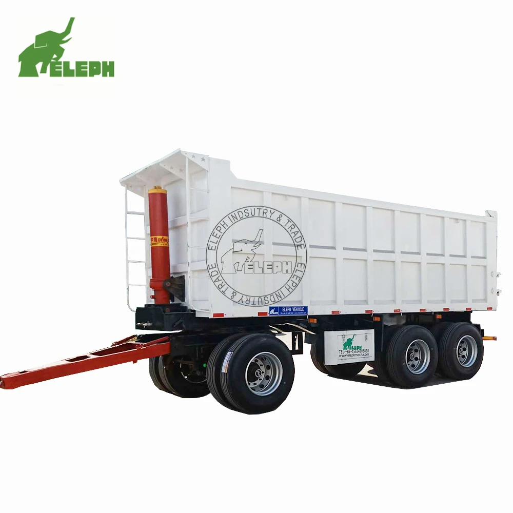 Sino Truck Small Drawar trialer Full Trailer For Baggage/Luggage Transportation