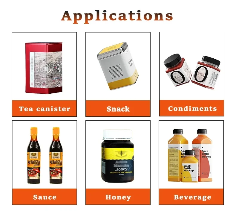 Automatic Flat Surface Square Milk Bottle Jerry Can Self Adhesive Sticker Label Applicator Three Sides Labeling Machine