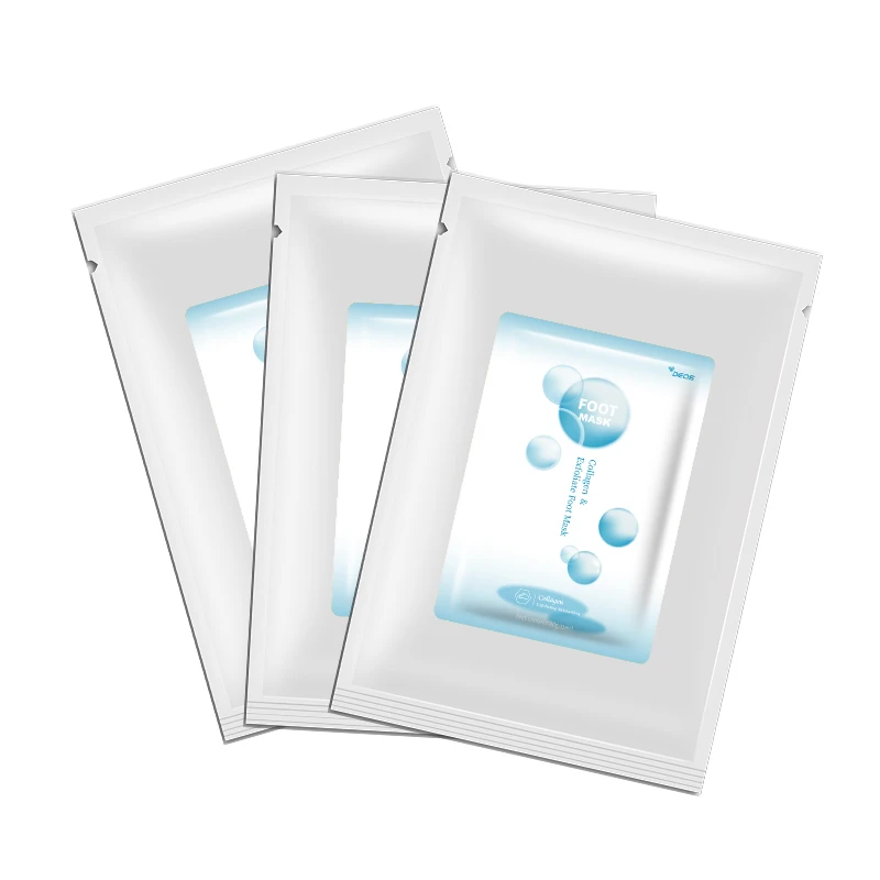 Wholesales Moisturizing Exfoliating Footmask Socks Private Label Collagen Feet Peeling Skin Care Mask