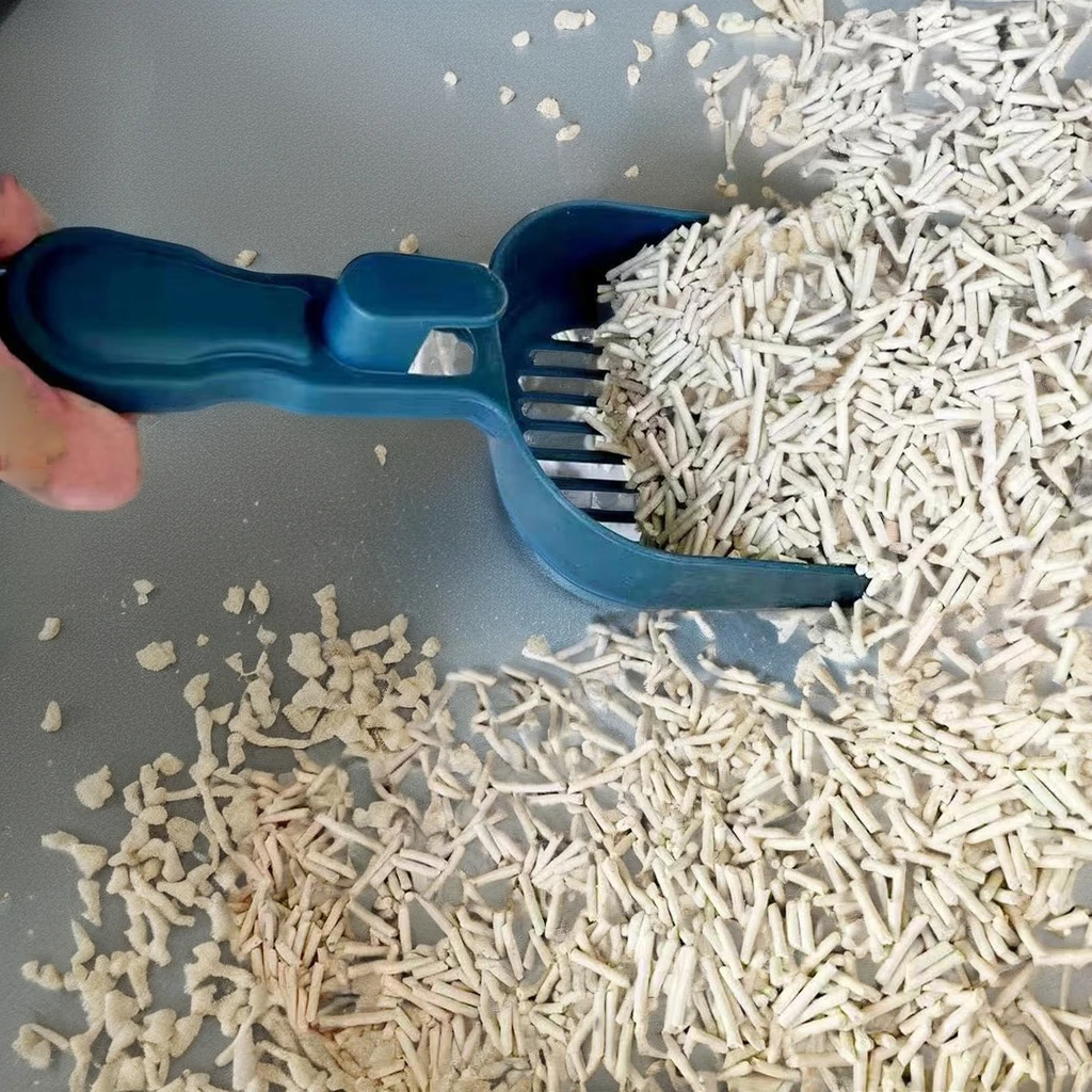 Natural Biodegradable Flushable Tofu Cat Litter Odor Eliminating and Dust-Free Soft on Paws