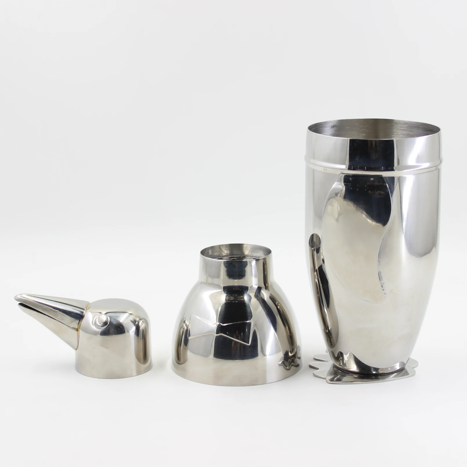 Stainless Steel 500ml Cocktail Shaker Penguin Shaker