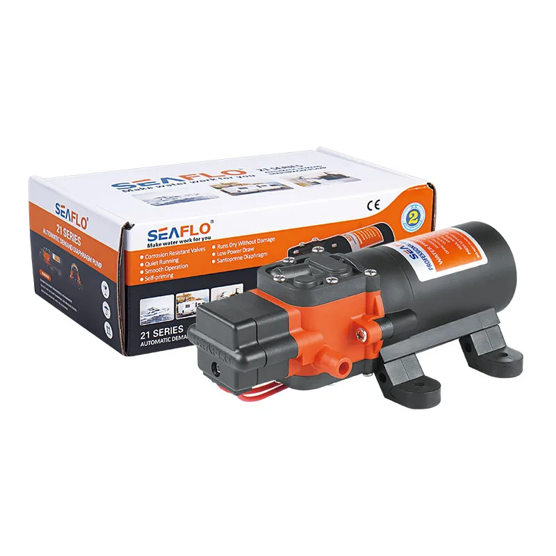 SEAFLO 1.1GPM quite operation water pump 24V automatic drink water pump for water dispensing