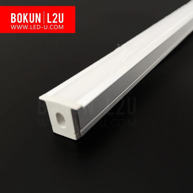  BOKUN L2U лидер продаж Встраиваемый светодиодный алюминиевый профиль для светодиодных