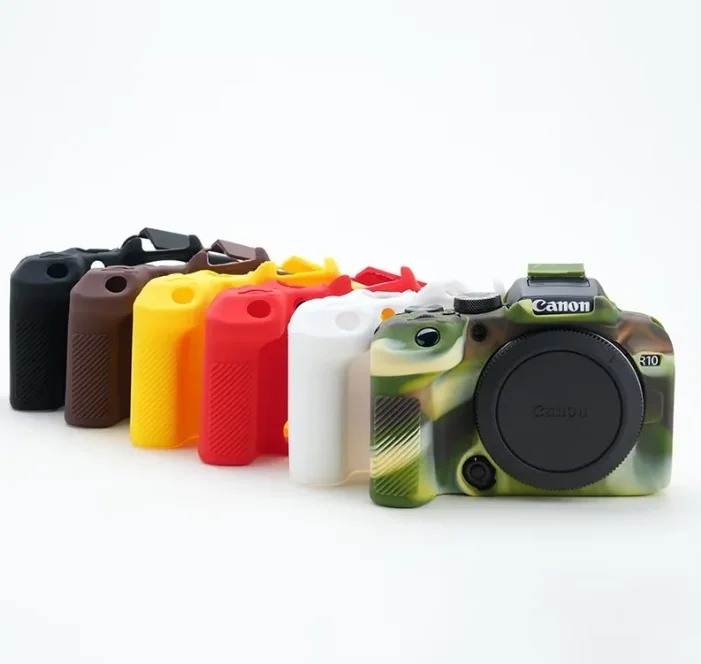 For Canon EOS R10 Soft Silicone Armor Skin Case Camera Bag Body Protective Cover Various Models Available