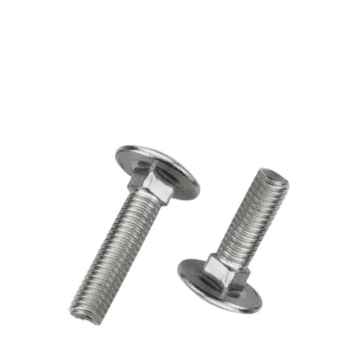 ISO9001  High Quality DIN603  Stainless steel 304 Mushroom Head Square Neck  Carriage Bolt  Bridge Rack Bolts