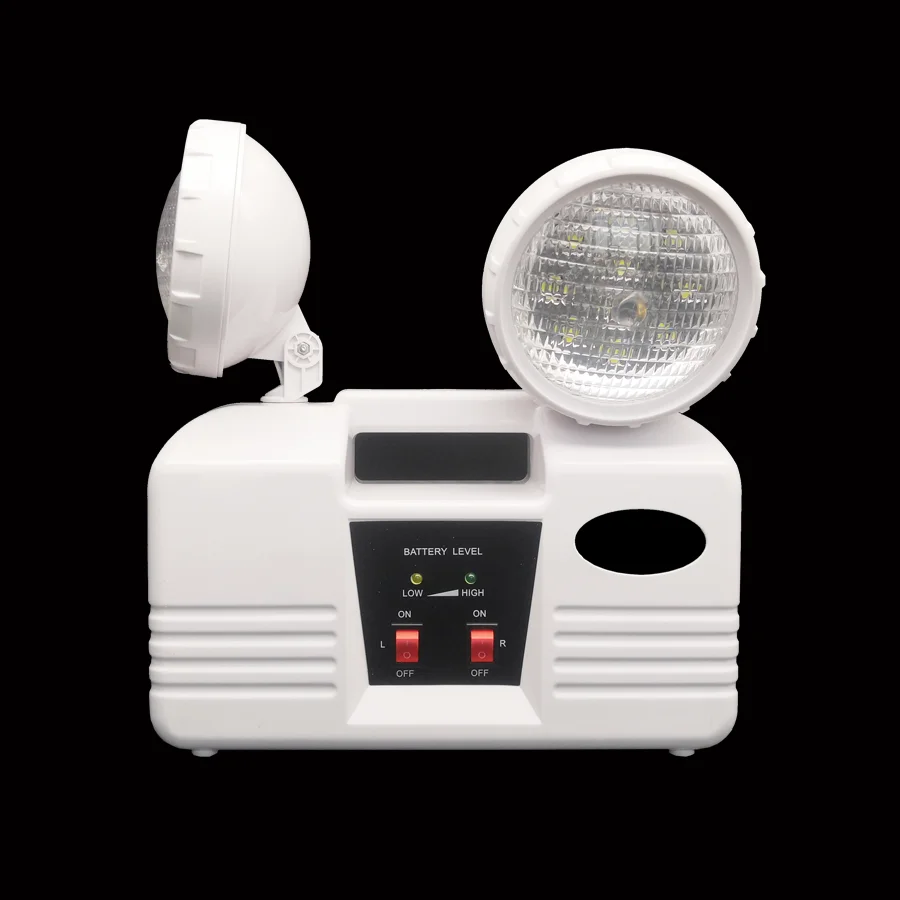 Emergency Lights Mickey Mouse Light Heads LED Rechargeable Spotlight  Emergency Light Exit Lamp