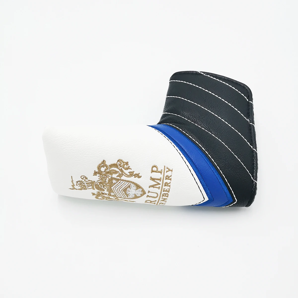 High Quality Custom Embroidery Logo PU Leather Golf Blade Putter Covers