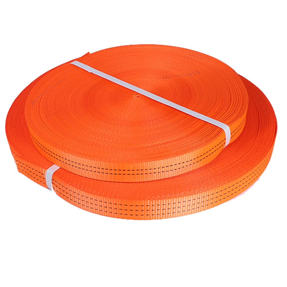 High Tenacity 20/25/32/38/50mm polypropylene webbing strap PP webbing tape strap bag webbing