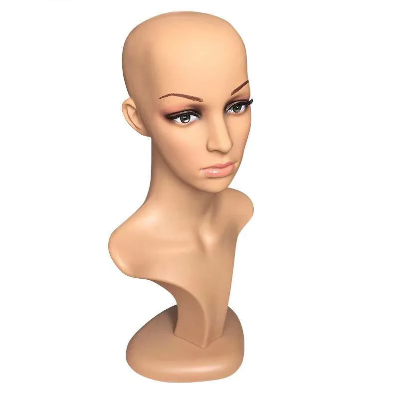 
head mannequin for display wigs 