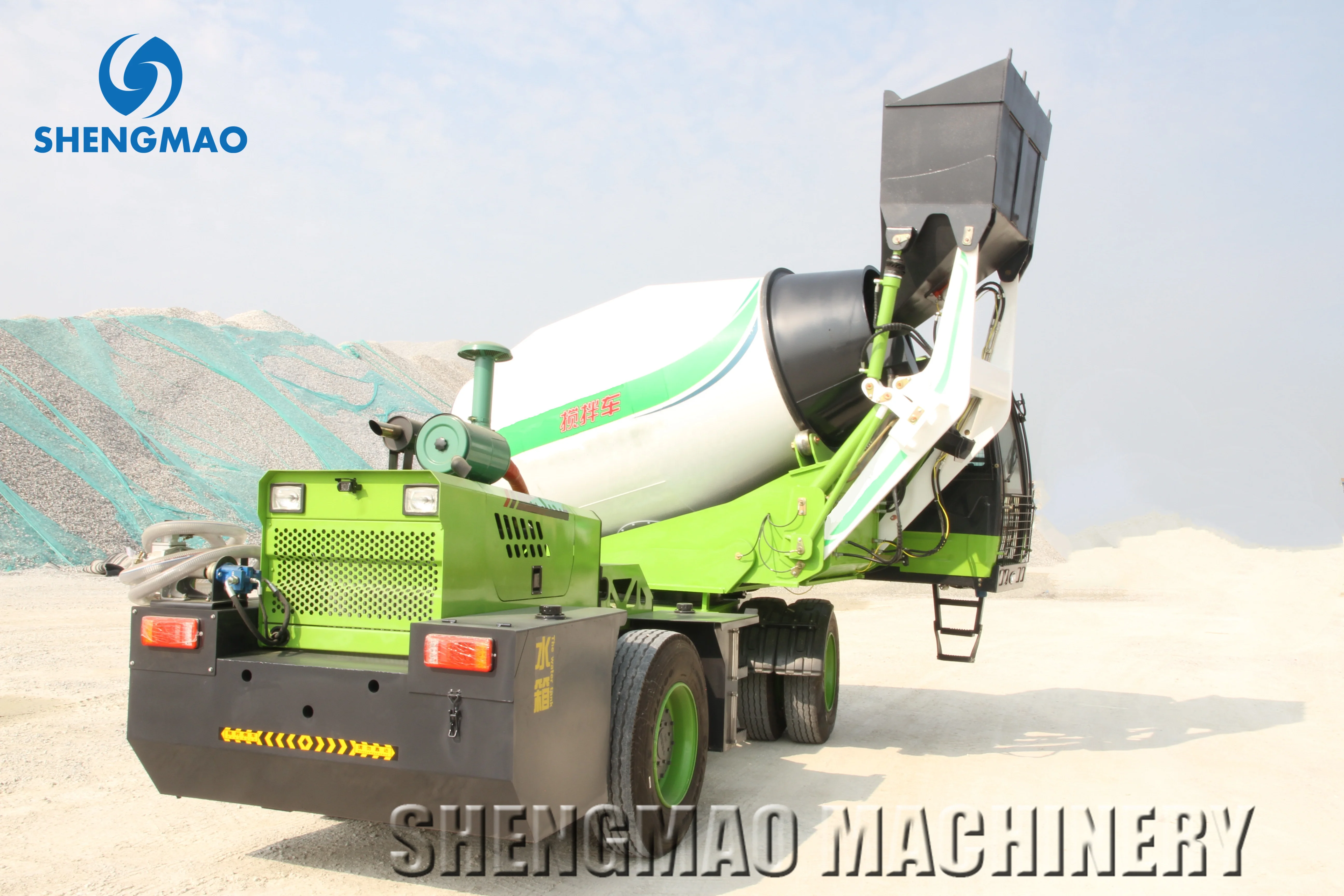 hot sale 1.2m3 1.5m3 2m3 3m3 3.5m3 4m3 5m3 6.5m3 second hand self loading mobile cement concrete mixer truck from China factory