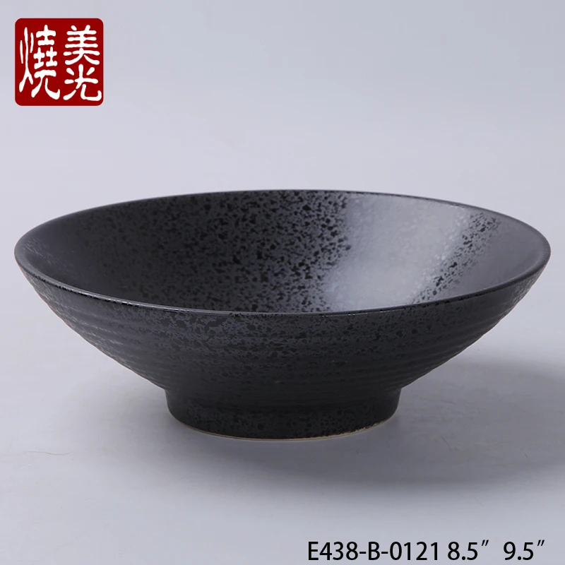 Japanese restaurant ceramic c stoneware ramen noodle bowl for horeca