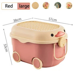 XingYou decoration storage box blue large storage boxes toy storage organizer