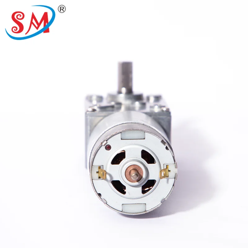 4058 Rotisserie BBQ Motor Dc Brush Spur Micro Small Worm Gear Motor With Hall Encoder Geared Reducer