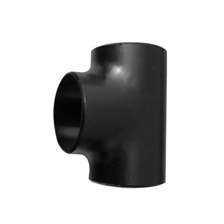 side outlet fittings pipe clamps seamless reducing tee in pipe fitting