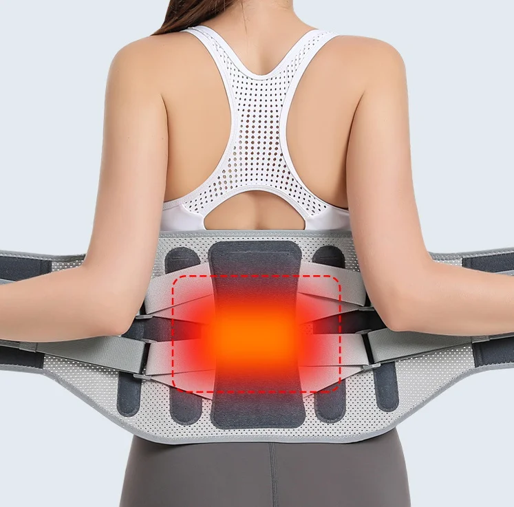 Adjustable Lumbar Support For Pain Relief Of Back/Lumbar/Waist With Spring Stabilizer