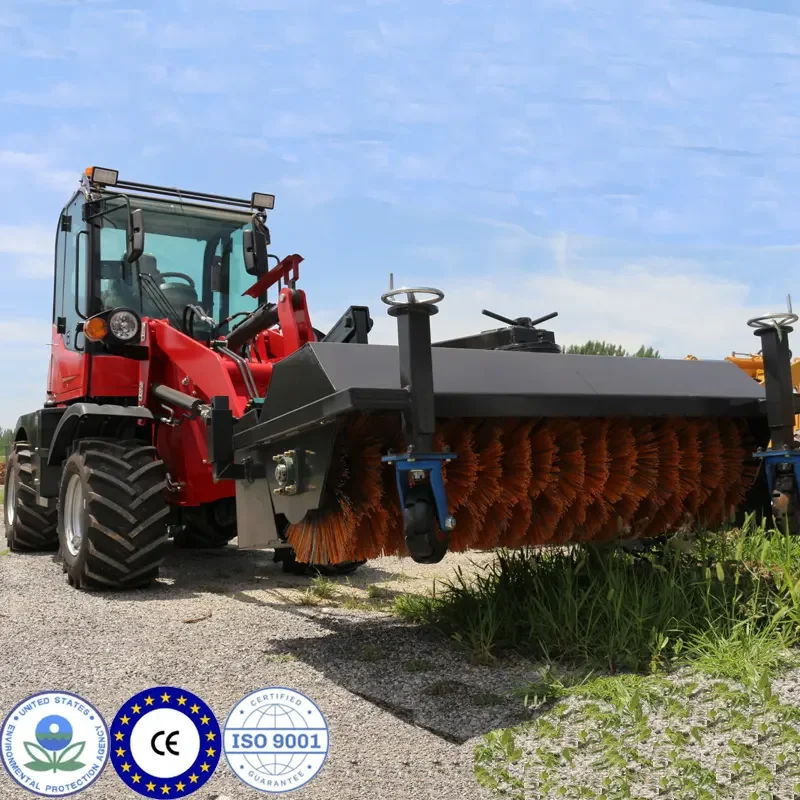 WEIFANG карта 1000 кг загрузка ZL10 910 240 см низкая высота мини передний гидравлический колесный погрузчик с двигателем EURO 5