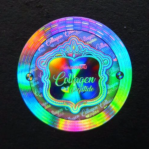 Tamper Proof Anti-counterfeit 3D custom hologram sticker on roll