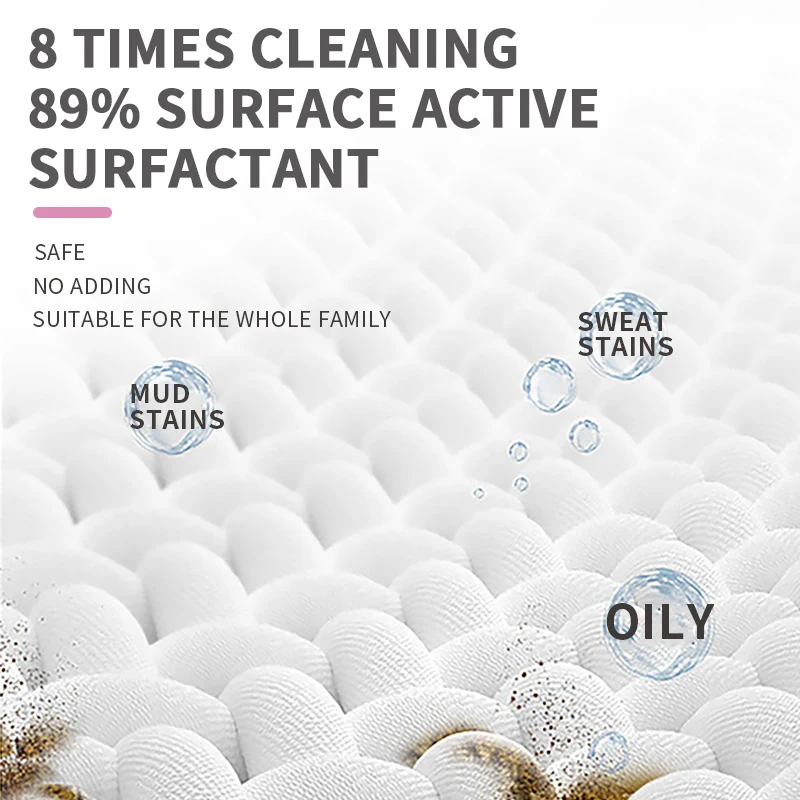 Factory Washing Capsules Laundry Detergent Pods Cruelty Free Laundry Condensate Beads ECO Cleaning Clothes Enzymes Laundry Beads