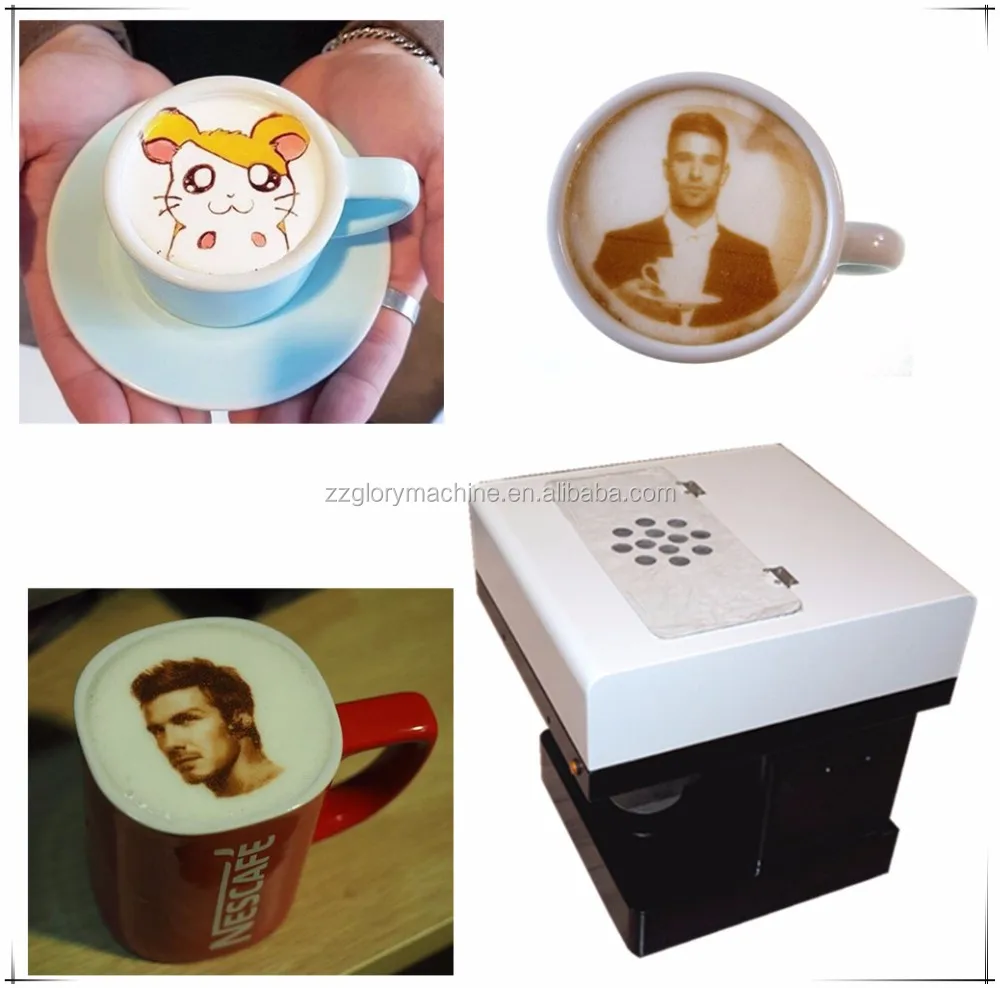  Одобренный CE Usb контактный съедобный кофейный торт принтер с функцией Wi-Fi селфи