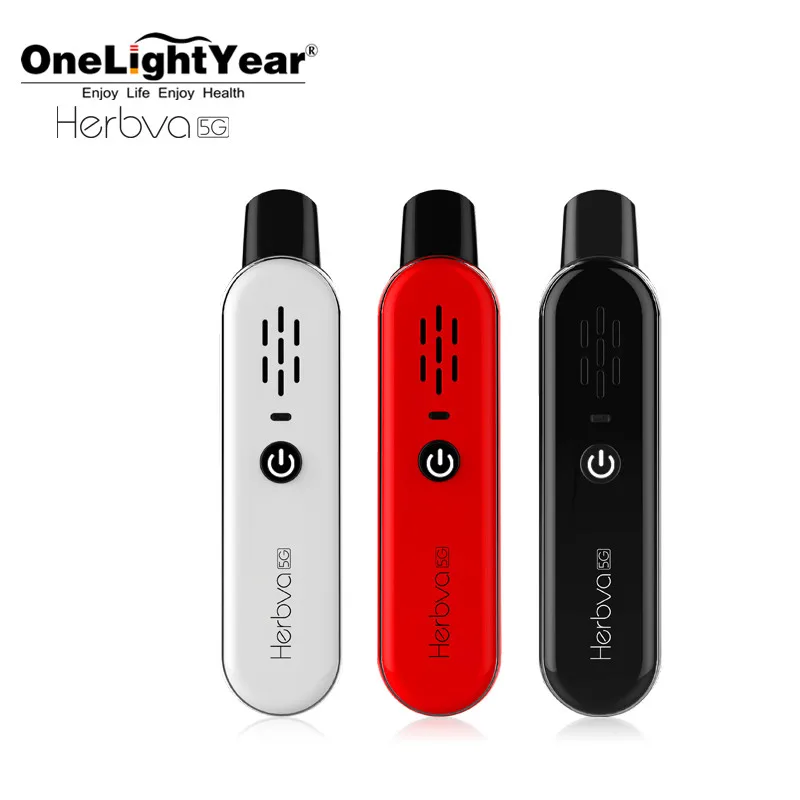 
DHL Shipping Airis Herbva 5G Dry Herb Vaporizer Vape Pen 1100Mah Ceramic Chamber from one light year 