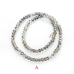 2X3mm Crystal Beads Multicolor Glass beads for jewelry making Hand Ring Necklace Making DIY Wholesale